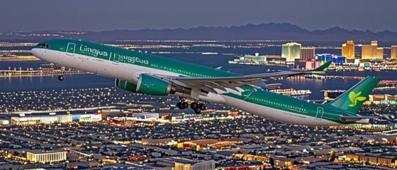„Aer Lingus“ nušviečia dangų su nauja sezonine paslauga į Las Vegasą